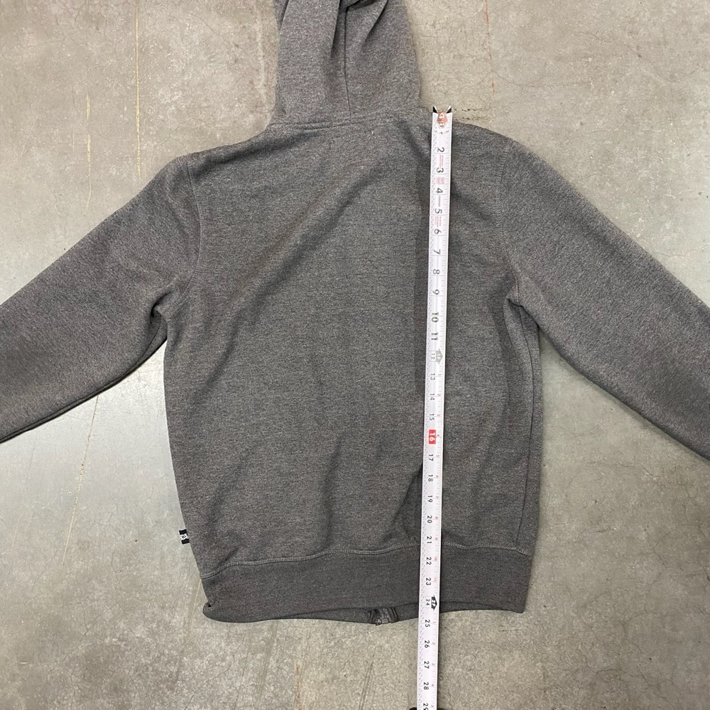 Ecko Unltd Zip Up Hoodie Gray Graphic EST 1993 Y2K Men’s XS - Picture 6 of 8